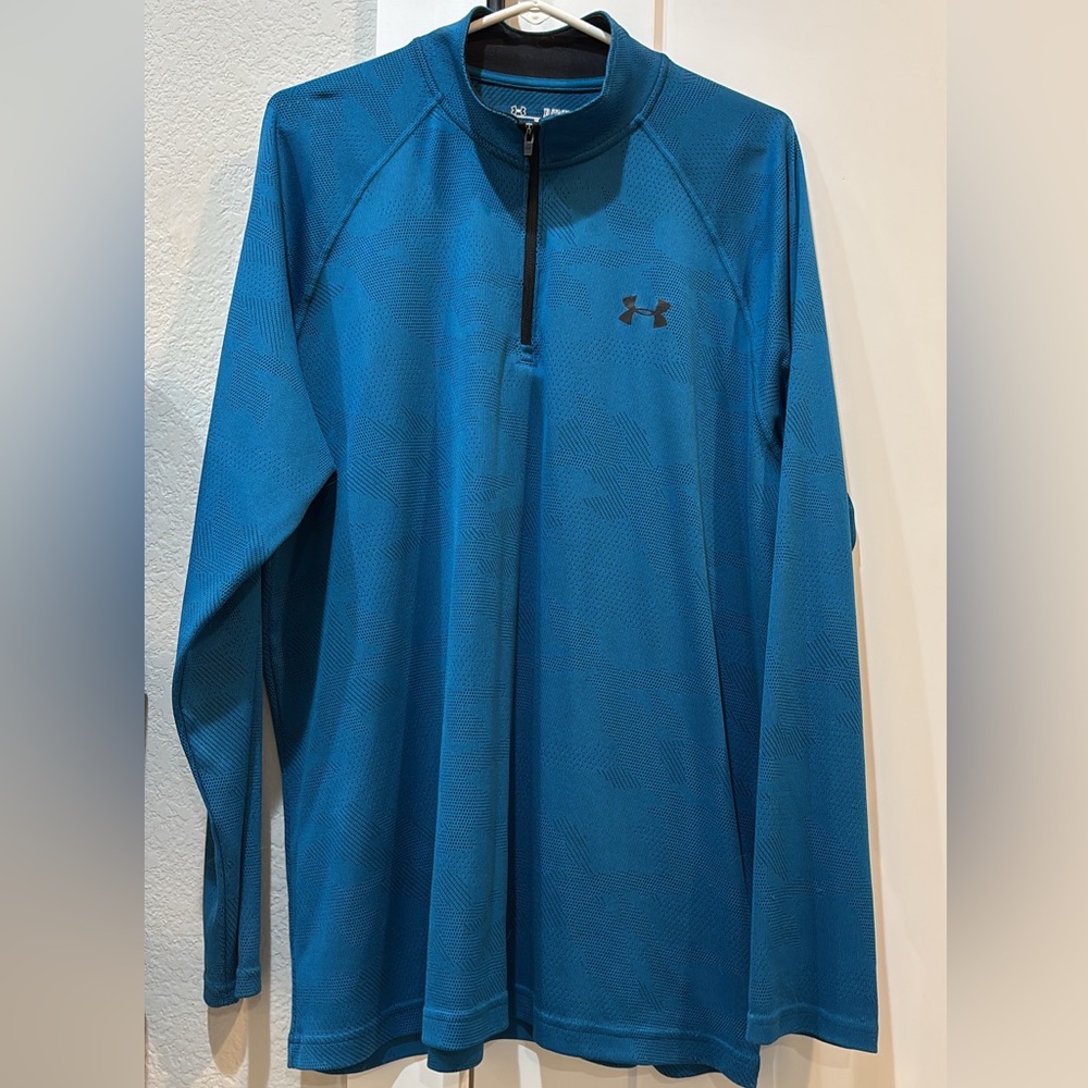 Under Armour Teal Long Sleeve Pullover